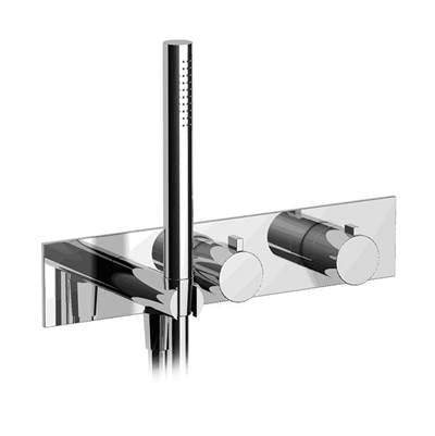 Ca'bano CA89020T99- Thermostatic trim with hand shower and 2 way diverter