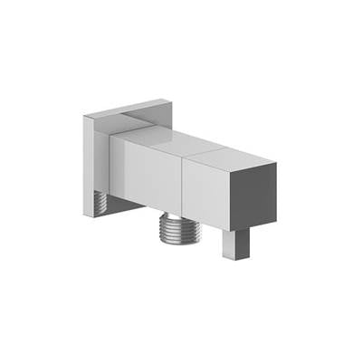 Vogt EC.01.02.CC- Square Brass Elbow Connector With Shut-Off Cc - FaucetExpress.ca