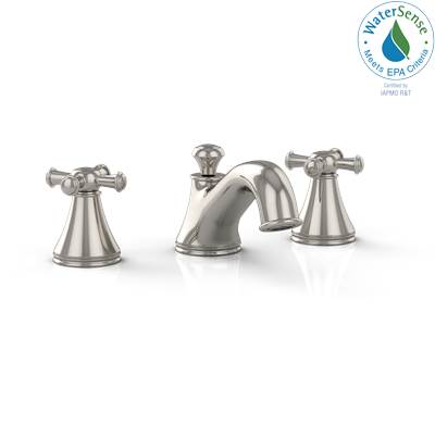 Toto TL220DD12#PN- Faucet Vivian Widespread Cross Handle Lavatory | FaucetExpress.ca