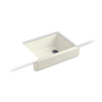 Kohler 6486-96- Whitehaven® 29-1/2'' x 21-9/16'' x 9-5/8'' Undermount single-bowl farmhouse kitchen sink | FaucetExpress.ca