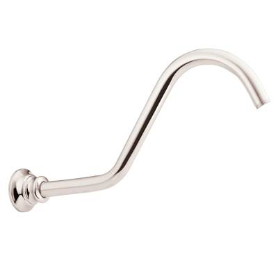 Moen S113NL- Waterhill polished 14-Inch Shower Arm, Nickel