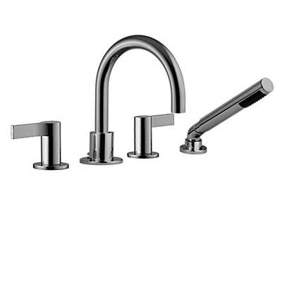 Ca'bano CA8430499- 4 Piece deck mount tub filler with hand spray