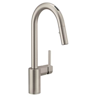 Moen 7565EVSRS- Align U by Moen Smart Pulldown Kitchen Faucet with Voice Control and MotionSense