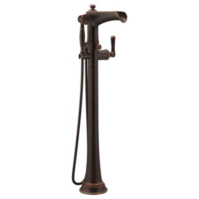 Brizo T70161-RB- Freestanding Floor Mount Tub Filler | FaucetExpress.ca