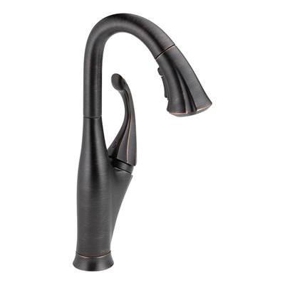 Delta 9992-RB-DST- Pull Down Bar/Prep Faucet | FaucetExpress.ca