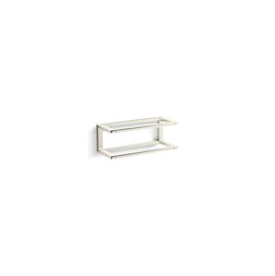 Kohler 27353-SN- Draft 12'' towel bar frame | FaucetExpress.ca