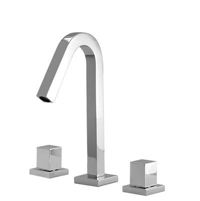 Aquabrass - X7910 Xsquare Short Widespread Lav Faucet 8''Cc