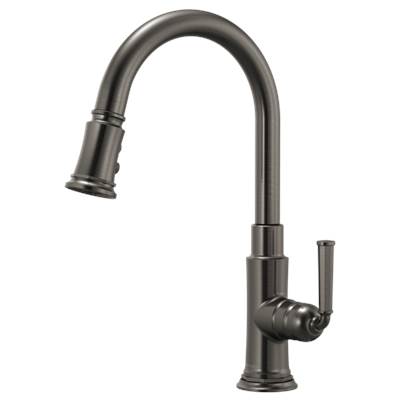 Brizo 63074LF-SL- Single Handle Pull-Down Kitchen Faucet | FaucetExpress.ca