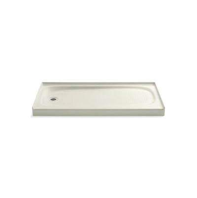 Kohler 9053-96- Salient® 60'' x 30'' single threshold left-hand drain shower base | FaucetExpress.ca