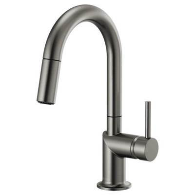 Brizo 63975LF-SLLHP- Odin Pull-Down Prep Faucet with Arc Spout - Handle Not Included