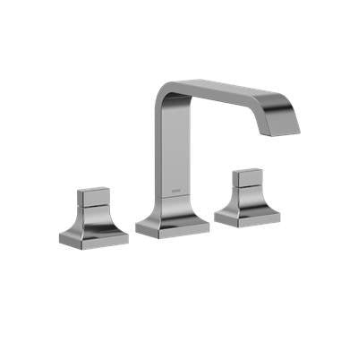 Toto TBG08201U#CP- TOTO GC Two-Handle Deck-Mount Roman Tub Filler Trim, Polished Chrome Nickel - TG08201U#CP | FaucetExpress.ca