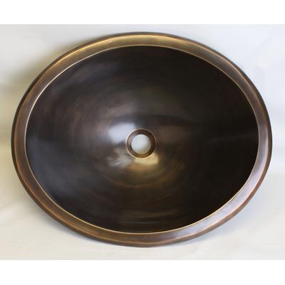 Linkasink BR005 - Bronze oval smooth