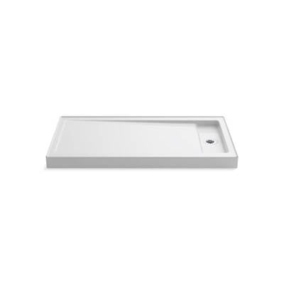 Kohler 9166-0- Bellwether® 60'' x 32'' Single-threshold shower base with right offset drain | FaucetExpress.ca