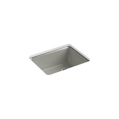 Kohler 5872-5UA1-K4- Riverby® 25'' x 22'' x 9-5/8'' undermount single-bowl kitchen sink with rack | FaucetExpress.ca