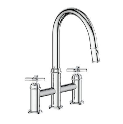 Vogt KF.17ZN.1412.SS- Zehn Bridge Kitchen Faucet Stainless Steel