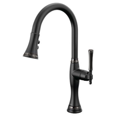 Brizo 64058LF-BLBNX- Smarttouch Pull-Down Kitchen Faucet