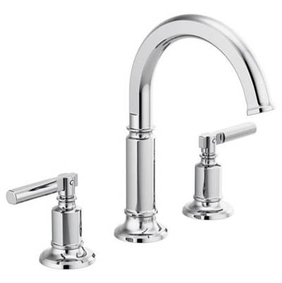 Brizo 65376LF-PCLHP- Invari Widespread Lavatory Faucet With Arc Spout - Less Handles