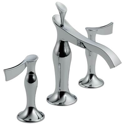 Brizo 65390LF-PCLHP-ECO- RSVP Widespread Lavatory Faucet - Less Handles 1.2 GPM