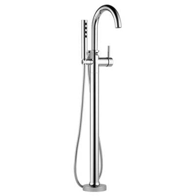 Brizo T70175-PC- Odin Floor Mount Tub Filler | FaucetExpress.ca