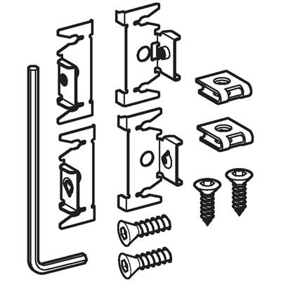 Geberit 241.877.00.1- Fastening set for Geberit actuator plates Sigma (2 pc.) | FaucetExpress.ca