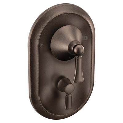 Moen T4500ORB- Wynford Posi-Temp with Built-in 3-Function Transfer Valve Trim Kit, Valve Required, Oil Rubbed Bronze