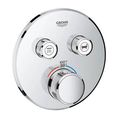 Grohe 29137000- GRT SmartControl THM trim round 2SC | FaucetExpress.ca