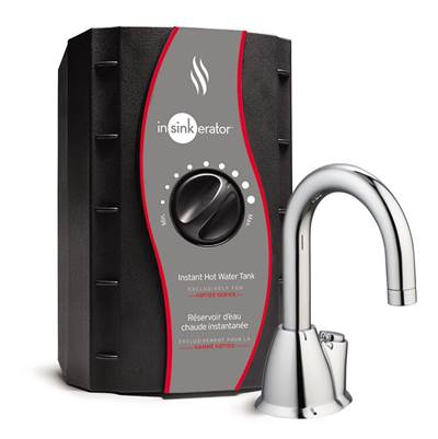Insinkerator H-HOT100C-SS- InVite H-HOT100 Instant Hot Water Dispenser in Chrome