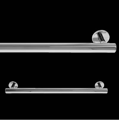 Laloo R3224ADA BG- Round 24" Safety Bar (ADA) - Brushed Gold | FaucetExpress.ca