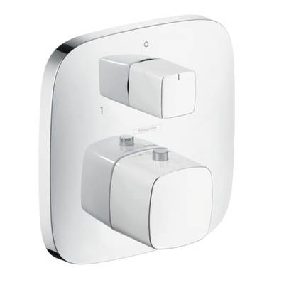 Hansgrohe 15771401- Puravida Thermostat With Volume Control And Diverter Trim - FaucetExpress.ca