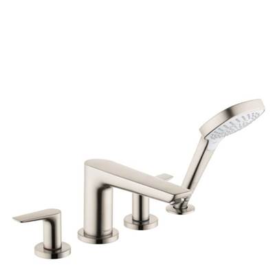 Hansgrohe 71744821- Talis E 4-Hole Roman Tub Set Trim With 1.8 Gpm Handshower - FaucetExpress.ca