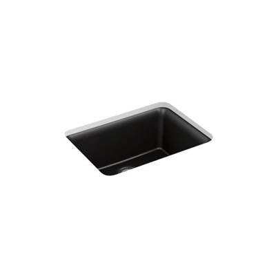 Kohler 28001-CM1- Cairn® 24-1/2'' x 18-5/16'' x 9-1/2'' Neoroc® undermount single-bowl kitchen sink with rack | FaucetExpress.ca