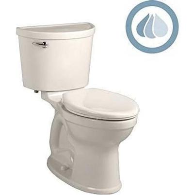 American Standard 205AA104.222- Heritage Vormax Two-Piece 1.28 Gpf/4.8 Lpf Chair Height Elongated Toilet Less Seat