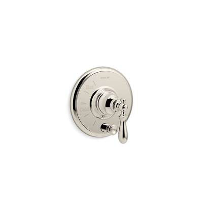 Kohler T72768-9M-SN- Artifacts® Rite-Temp(R) pressure-balancing valve trim with push-button diverter and swing lever handle | FaucetExpress.ca