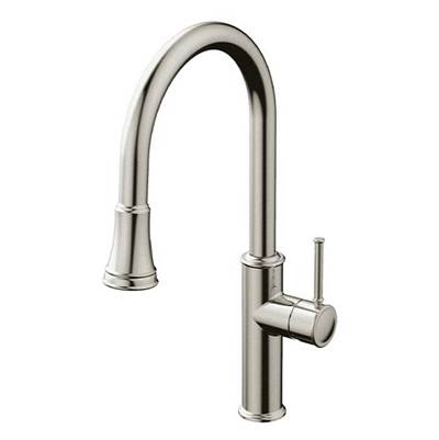 Aquabrass - 6845N Margherita Pull-Down Dual Stream Kitchen Faucet
