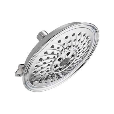 Delta 52687- Delta: 3 Setting H2Okinetics Traditional Raincan Showerhead | FaucetExpress.ca