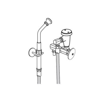 American Standard 7582167.002- Bedpan Cleanser With Atmospheric Vacuum Breaker And Loose Key Stop