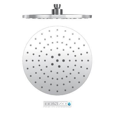 Tenzo PVTS- Air Boost Shower Head Round 23Cm [9In] Pvc 2Mm