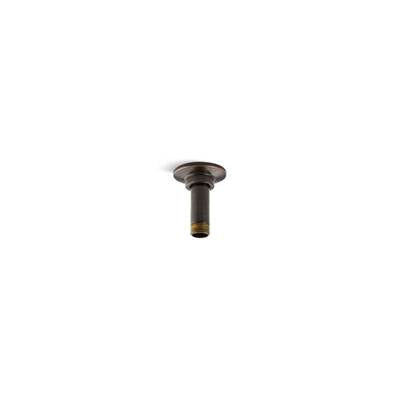 Kohler 7396-2BZ- 3'' ceiling-mount rainhead arm and flange | FaucetExpress.ca