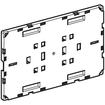 Geberit 243.299.00.1- Support plate for Geberit cover plate Omega, surface-even | FaucetExpress.ca