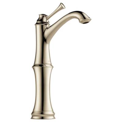Brizo 65105LF-PN- Vessel 1 Handle 1 Hole Faucet | FaucetExpress.ca