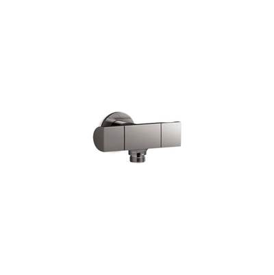 Kohler 98355-TT- Exhale® wall-mount handshower holder with supply elbow and volume control | FaucetExpress.ca