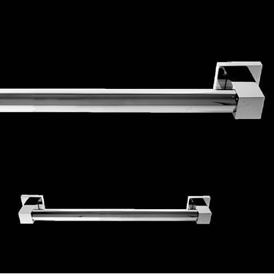 Laloo S3218ADA WF- Square 18" Safety Bar (ADA) - White Frost | FaucetExpress.ca