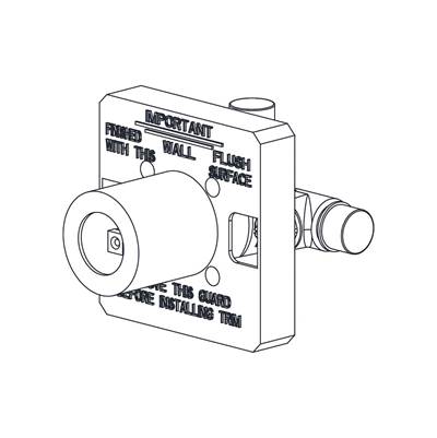 Aqualem AQP1200.RI- 1-way Pressure Balance Rough-In Valve - FaucetExpress.ca