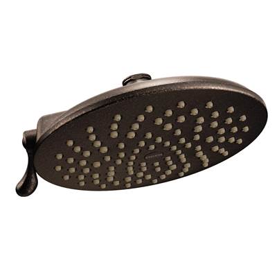 Moen S6320ORB- Velocity 2-Spray 8 in. Rainshower Showerhead Featuring Immersion in Oil Rubbed Bronze