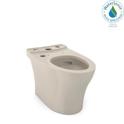 Toto CT446CEGNT40#03- Toto Aquia Iv Washlet+ Elongated Skirted Toilet Bowl With Cefiontect Bone