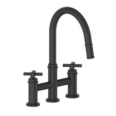 Vogt KF.17ZN.1412.MB- Zehn Bridge Kitchen Faucet Matte Black