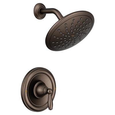 Moen T2252EPORB- Brantford Posi-Temp Rain Shower 1-Handle Shower Only Faucet Trim Kit in Oil Rubbed Bronze (Valve Not Included)