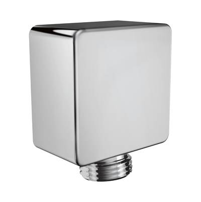 Moen A721- Square Drop Ell Handheld Shower Wall Connector, Chrome