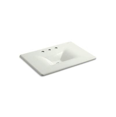 Kohler 3049-8-NY- Iron/Impressions® 31'' vanity-top bathroom sink with 8'' widespread faucet holes | FaucetExpress.ca