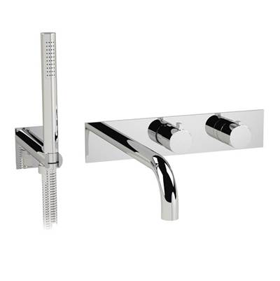 Ca'bano CA89341T99- Thermostatic wall mount tub faucet with spray